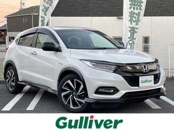 ホンダ ヴェゼル ハイブリッド RS ホンダセンシング 禁煙純ナビドラレコHレザー黒皮ETC