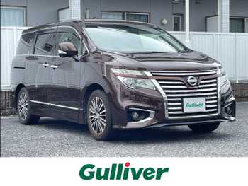 日産 エルグランド 250ハイウェイスター プレミアム HDDナビ 後席モニター 全方位・Bカメラ
