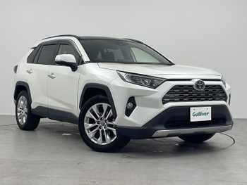 トヨタ ＲＡＶ４ G Zパッケージ 禁煙車 9型ナビ SR BSM 衝突軽減 黒革 LKA