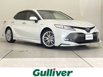 トヨタ カムリ G レザーパッケージ モデリスタエアロ 純正8型ナビ Bカメラ BSM