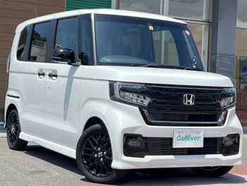 ホンダ Ｎ ＢＯＸ カスタム L ターボ スタイル+ブラック ナビ Bカメラ 両側パワスラ 電子パーキング