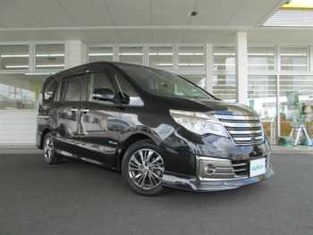 日産 セレナ ライダー Sハイブリッド 純正8インチナビ後席M両側電動スライド