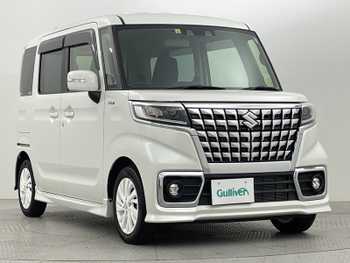 スズキ スペーシア カスタム HYBRID GS 4WD衝突被害軽減LEDライト車線逸脱温シート