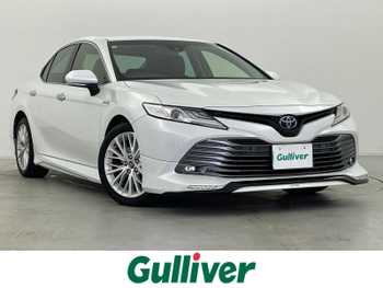 トヨタ カムリ G レザーパッケージ TRDエアロ 純正8型ナビ バックカメラ 禁煙