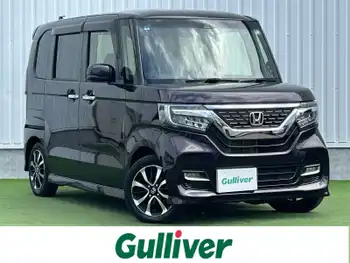 ホンダ Ｎ ＢＯＸ カスタム G EX ホンダセンシング 禁煙 1オーナー ナビ 両側電動ドア Bカメラ