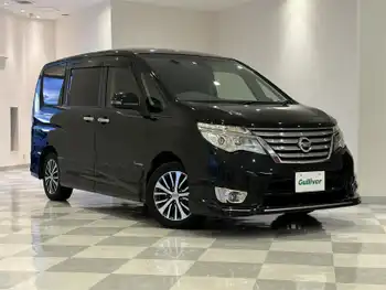 日産 セレナ ハイウェイスター Sハイブリッド 社外8型ナビ Bカメラ 後席M 両側電動 LKA