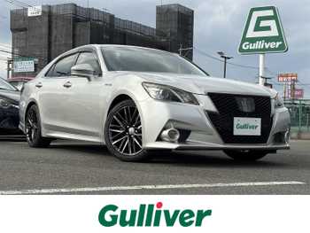 トヨタ クラウン ハイブリッド アスリートS ブラックスタイル レーダークルコン　コーナーセンサー　ナビ