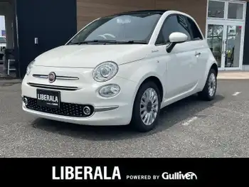 フィアット ５００ ツインエア ドルチェヴィータ 禁煙車 ガラスルーフ 純正DA ETC ドラレコ