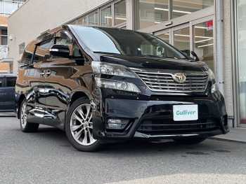 トヨタ ヴェルファイア 3．5Z プラチナセレⅡ ゴールド 純正ナビ/サンルーフ/フリップダウン