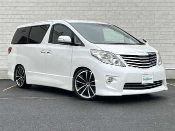 トヨタ アルファード 240S プライムセレクションⅡ 純ナビ 純フリップダウン 社外サス 社外AW