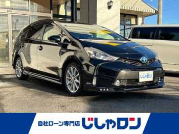 トヨタ プリウス α S Lセレクション Alpineナビ　バックカメラ　フルセグテレビ