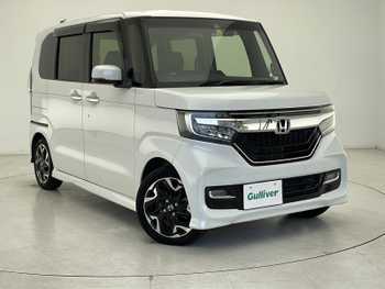 ホンダ Ｎ ＢＯＸ カスタム G L ターボ ホンダセンシング 社外ナビ 両側パワスラ 追従装置 Bカメラ