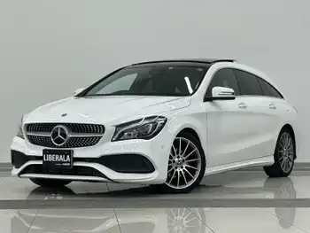 メルセデス・ベンツ ＣＬＡ１８０ Sブレイク AMG スタイル パノラマSR ハーフレザー 純ナビ Bカメ ETC