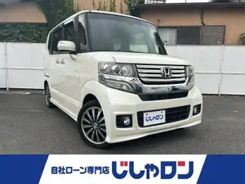 ホンダ Ｎ ＢＯＸ カスタム G ターボSSパッケージ 禁煙車/社外ナビ/ETC