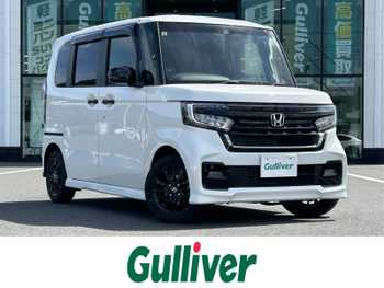 ホンダ Ｎ ＢＯＸ カスタム L 純正9型ナビ Bカメラ 両側パワスラ ETC