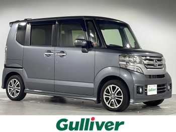 ホンダ Ｎ ＢＯＸ カスタム G Lパッケージ 社外ナビ 片側パワスラ バックカメラ ETC