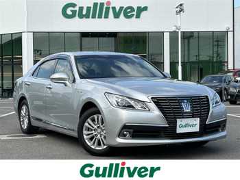 トヨタ クラウン ハイブリッド ロイヤルサルーンG ワンオーナー サンルーフ ベージュ革シート