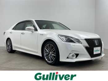 トヨタ クラウン ハイブリッド アスリートG サンルーフ 純正ナビ シートヒーター ETC