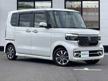 ホンダ Ｎ ＢＯＸ カスタム 純正8型ナビ ETC 両側電動扉 ACC Bカメラ
