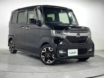 ホンダ Ｎ ＢＯＸ カスタム G EX ターボ ホンダセンシング 禁煙車 社外8型ナビ 両側電動 バックカメラ