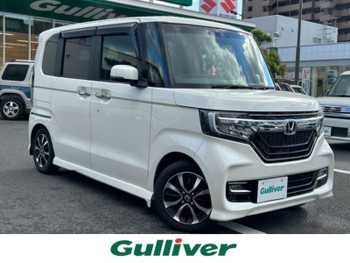 ホンダ Ｎ ＢＯＸ カスタム G L ホンダセンシング ナビ・フルセグ・Bluetooth・Bカメ・両パワ