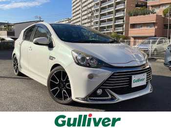 トヨタ アクア G G’s 純正SDナビ　バックカメラ　オートライト　