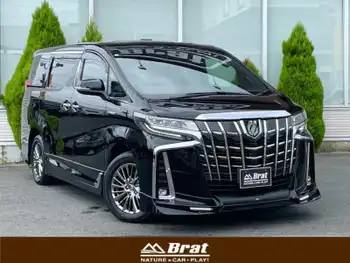 トヨタ アルファードハイブリット エグゼクティブ ラウンジ S TRDエアロ マフラー サンルーフ JBL