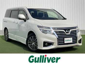 日産 エルグランド 250ハイウェイスターS 禁煙車 社外ナビ 後席モニター Bカメラ ETC
