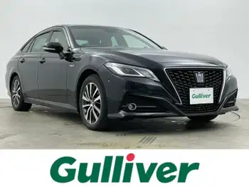 トヨタ クラウン ハイブリッド S Cパッケージ 8型ナビ 全方位カメラ レザーシートPKG ETC