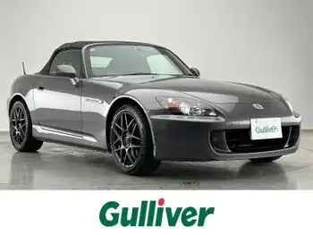 ホンダ Ｓ２０００  社外8インチ 黒レザーシート Bカメラ ETC