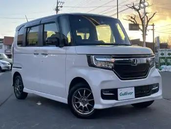 ホンダ Ｎ ＢＯＸ カスタム G L ターボ ホンダセンシング 4WD ワンオーナー 社外ナビ バックカメラ