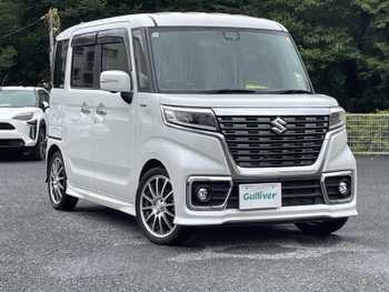 スズキ スペーシア カスタム HYBRID XS ターボ 全方位カメラ 純正ナビ HUD ターボ