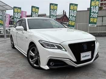 トヨタ クラウン ハイブリッド RS アドバンス ドラレコ　ブラスプ　デジタルインナーミー
