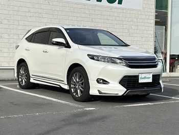 トヨタ ハリアー プレミアム モデリスタエアロ　アルパインナビ　地デジ