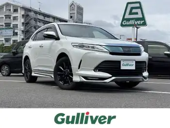トヨタ ハリアー プレミアム メタル&レザーP ALPINEナビ Fダウン モデリスタ TRDアルミ