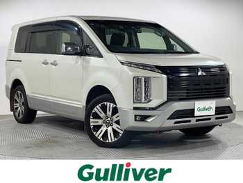 三菱 デリカＤ：５ P 禁煙 純正10型ナビ 両側電動 全周囲 追従