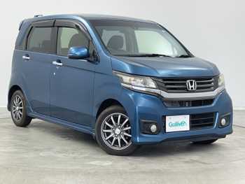 ホンダ Ｎ ＷＧＮ カスタム G Aパッケージ 純正ナビ クルコンBカメハーフレザーシート