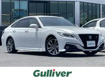 トヨタ クラウン ハイブリッド RS アドバンス 後期型 純正ナビ 全方位カメラ 黒革シート