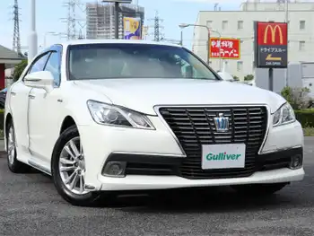 トヨタ クラウン ハイブリッド ロイヤルサルーンG 純正ナビ Bカメラ B/T ETC ドラレコ（前後)