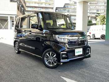 ホンダ Ｎ ＢＯＸ カスタム L 1オーナー ・ナビ ・TV・片側パワスラ