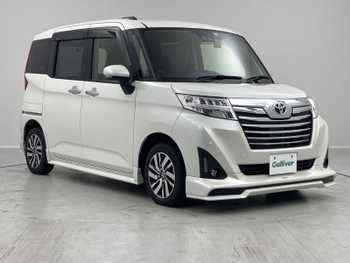 トヨタ ルーミー カスタムG TRDエアロ 外マフラー ナビ Bカメ クルコン