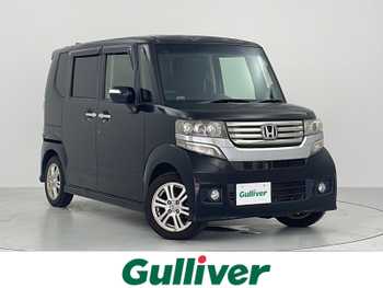 ホンダ Ｎ ＢＯＸ カスタム G Lパッケージ clarion製ナビ バックC 片側パワスラ ETC