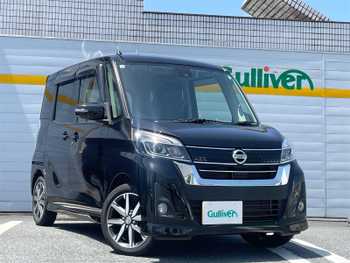 日産 デイズ ルークス ハイウェイスター Gターボ 純ナビTV全方位モニタ両パワスラ衝突軽減