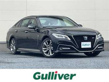 トヨタ クラウン ハイブリッド RS TRDエアロ 純正12.3型ナビ 三眼LED ETC