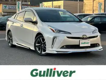 トヨタ プリウス Sツーリングセレクション モデリスタエアロ /9型ALPINEナビ/ETC/LED