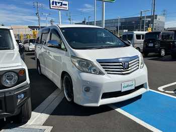 トヨタ アルファード 240S プライムセレⅡ ゴールド ALPINE製HDDナビ フリップダウンモニ