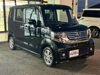 ホンダ Ｎ ＢＯＸ カスタム G Lパッケージ 純正SDナビ バックカメラ ETC 片側パワスラ