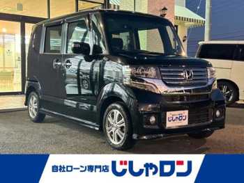 ホンダ Ｎ ＢＯＸ カスタム G Lパッケージ 純正SDナビ バックカメラ ETC 片側パワスラ