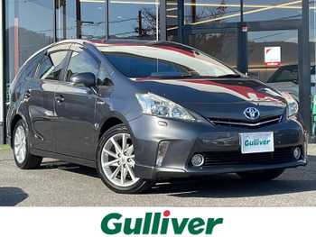 トヨタ プリウス α S ツーリングセレクション ワンオーナー　純正8型ナビ　前後ドラレコ