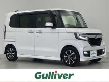ホンダ Ｎ ＢＯＸ カスタム G L ホンダセンシング 純正7型ナビ Bカメラ 片パワ ETC TV LED